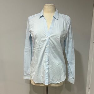 H&M Light Blue Button-Down Shirt